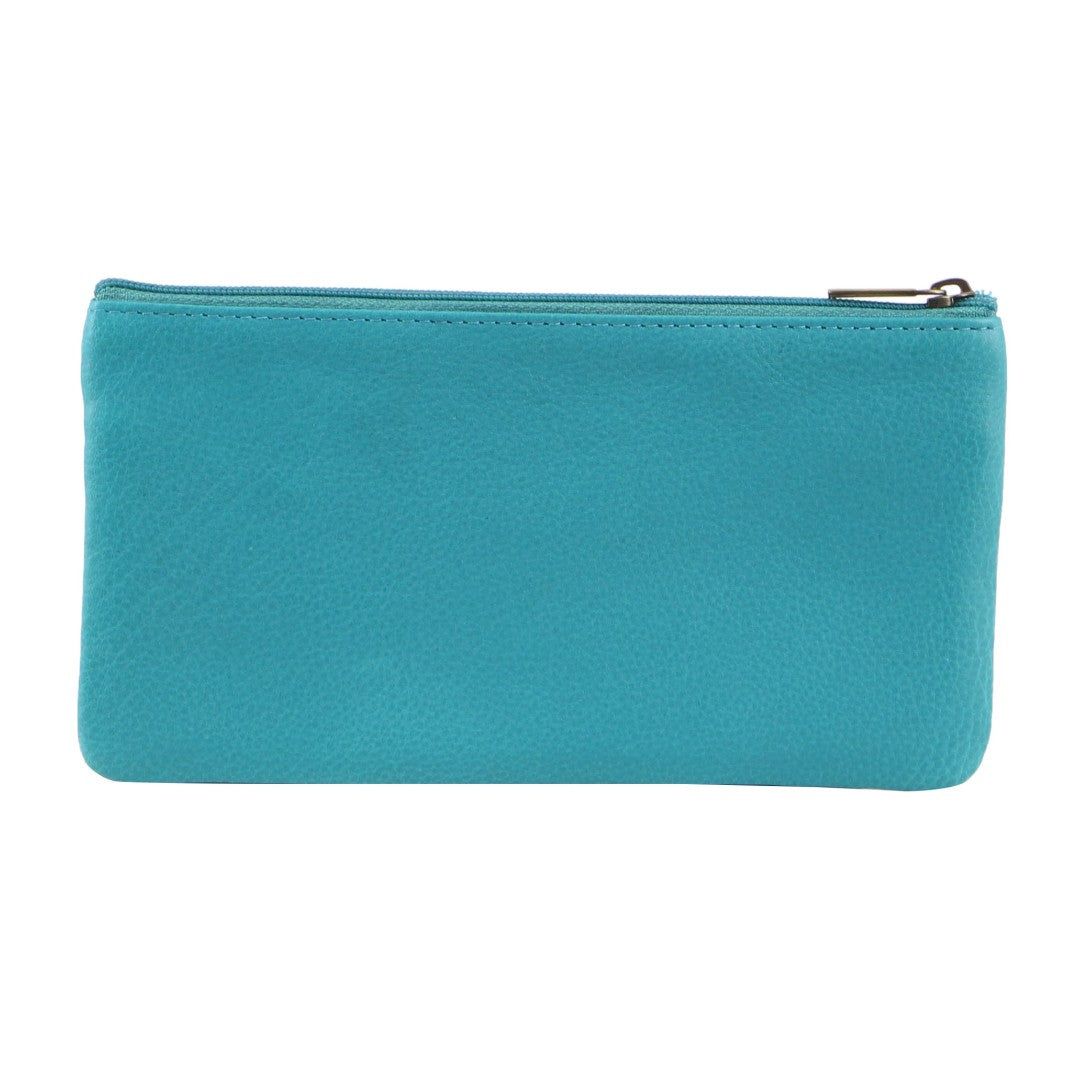 Turquoise Pierre Cardin Genuine Leather Coin Purse | 2437-MSKQI