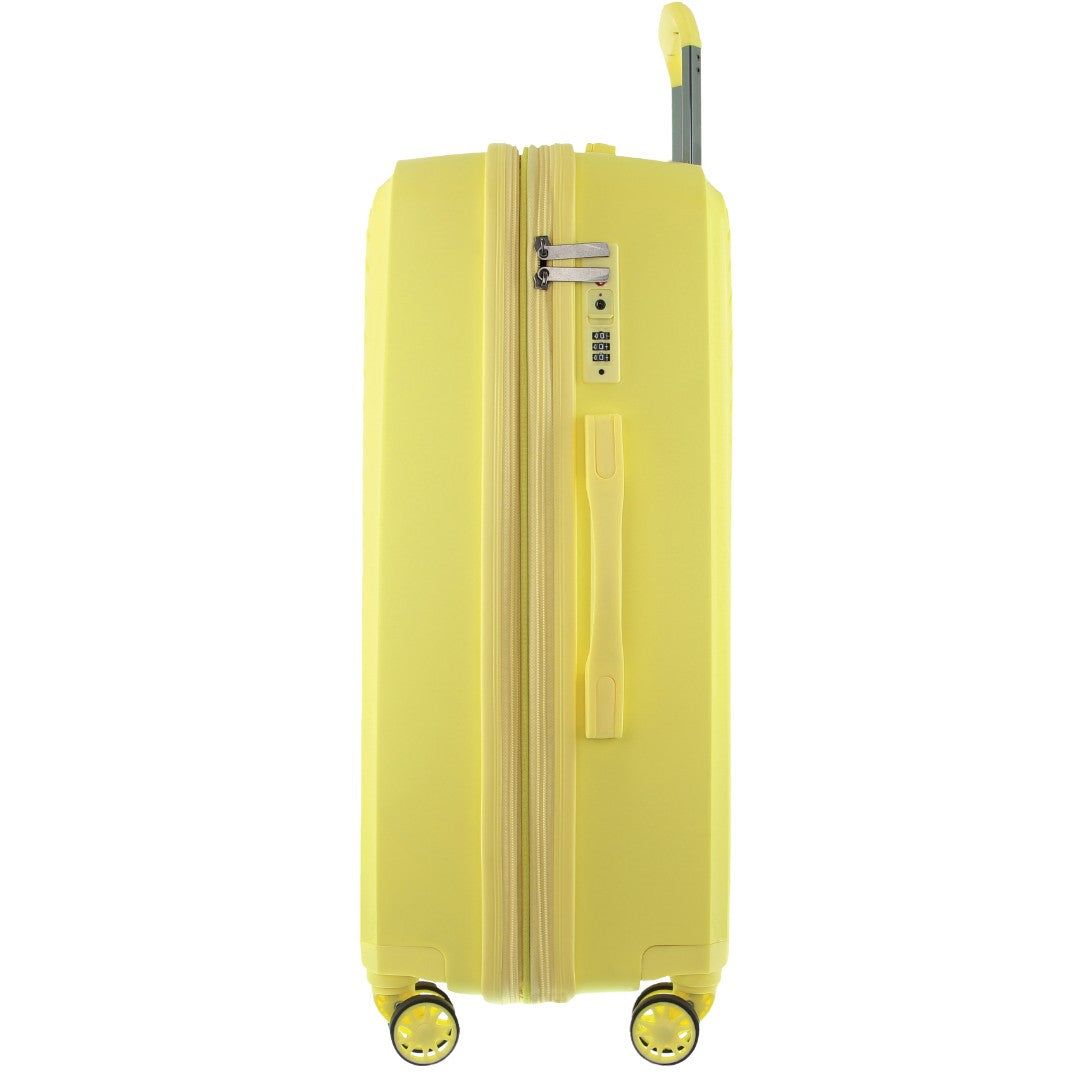 Yellow Pierre Cardin 65cm Medium Hard-Shell Suitcase | 8369-ETIDO